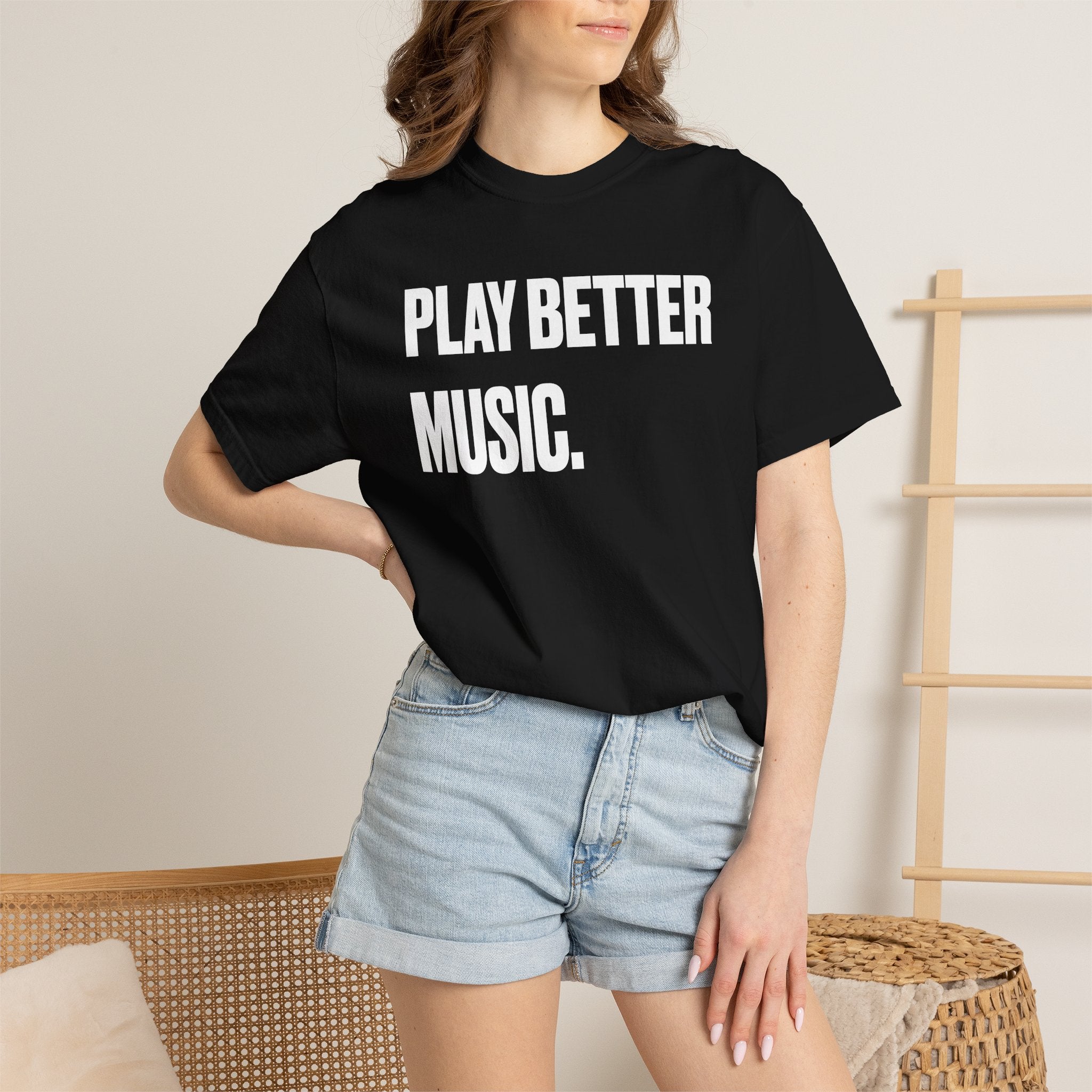 Good Ass House Music - Play Better Music Tee